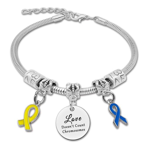 Down Syndrome Gifts Blue and Yellow Awareness Down Syndrome Awareness Gifts