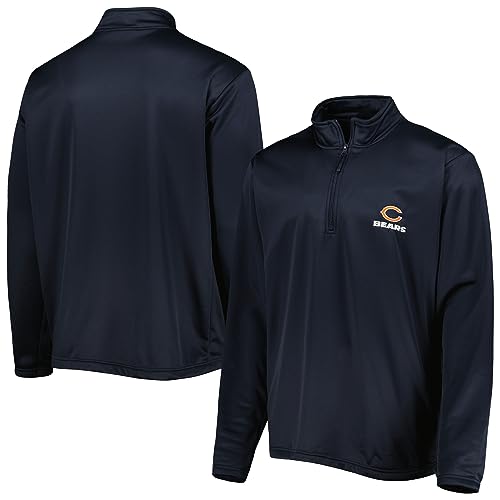 Image of Dunbrooke Men's Royal Buffalo Bills All-Star Tech Quarter-Zip Top
