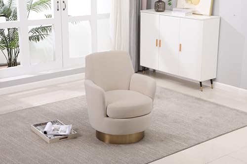 Sillón Barrel Plegable Beige miniatura 6