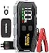 YUSMAN Starthilfe Powerbank für PKW | 8000A Autobatterie Booster für alle Fahrzeuge & 10.0L Diesel mit LED-Taschenlampe, Großdisplay & Springkabel – Ideal für SUV, Motorräder, Rasenmäher