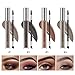 Waterproof Eyebrow Gel, Quick Drying Long Lasting Smudge Proof Formula for Creating Natural Looking Brows, Easy Application for All Skin Types
