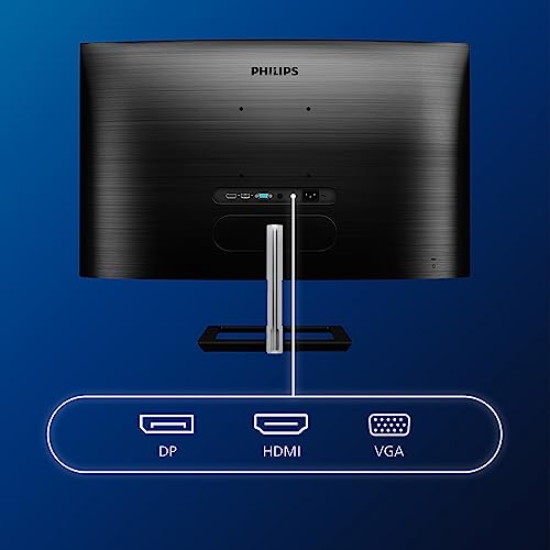 Philips 322E1C - 32 inch FHD Curved Monitor,75Hz, 4ms, VA, AMD FreeSync, Smart Image, Flicker free (1920 x 1080 , 250 cd/m² VGA/HDMI/DP/) - Image 5