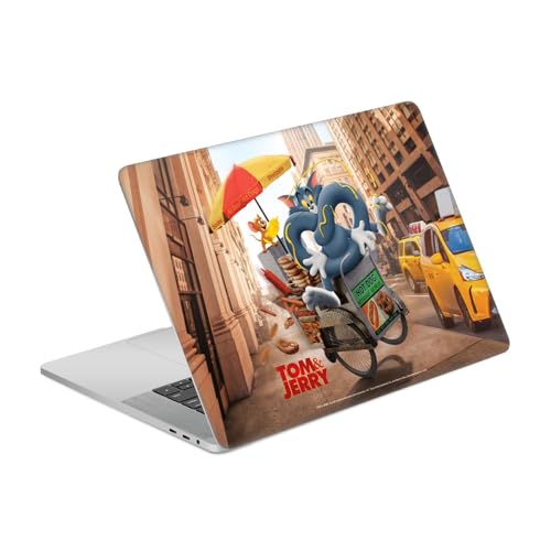 Autocollant vinyle Tom and Jerry pour MacBook Pro 15.4 A1707 A1990 Head Case Designs