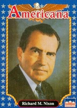 Autograph WarehouseRichard M. Nixon trading card (37th President of the U.S.) 1992 Starline Americana #88