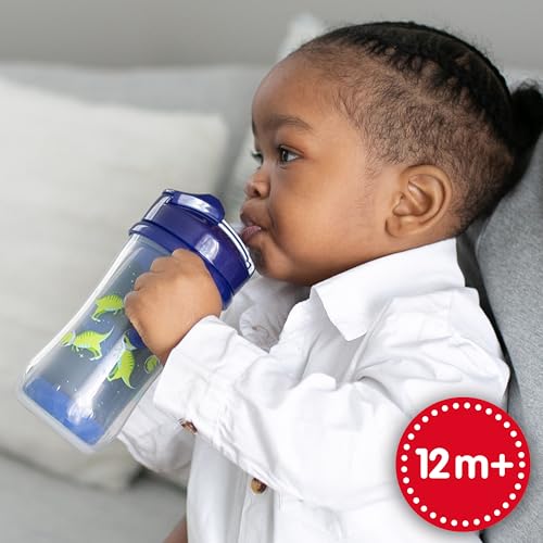 Dr. Brown's Milestones Insulated Sippy Cup, Blue, 2-Pack - image 6