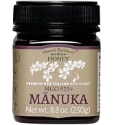Amazon | Mason Brothers' MGO 100+ Raw Mānuka honey New Zealand
