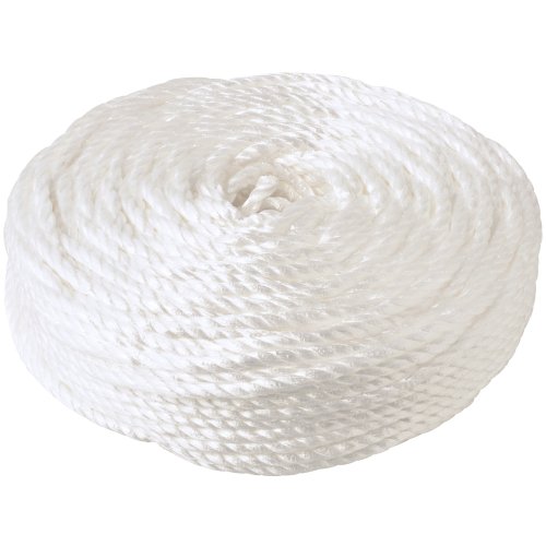 新潟エースロープ 熔着エースロープ 10×150m 白 No.330 1.5kg