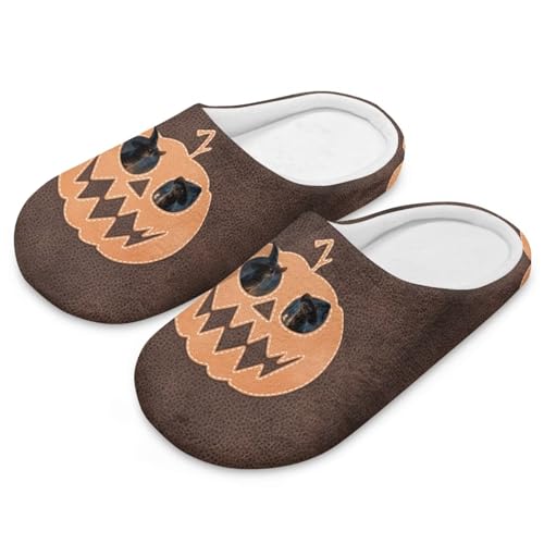 Slippers for Women Men Soft Cotton Slippers Closed Toe 36-47 - Main Image