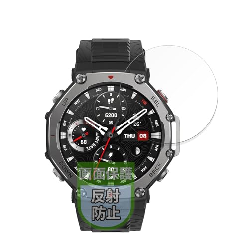 MotoMoto �t�B���� Amazfit T-Rex 3 48mm �p �ی�t�B���� ���˒ጸ �w��h�~ ���{��