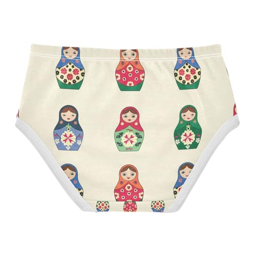 Colorful Nested Russia Dolls Toddler Girls's Underwear 2T 202c12302