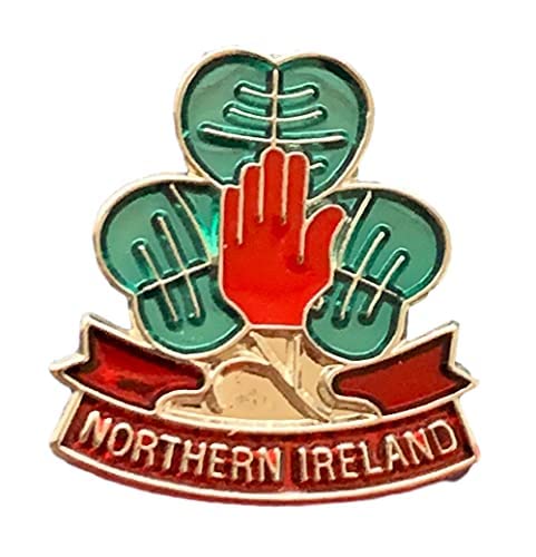 Northern Ireland Red Hand Quality Enamel Lapel Pin Badge T122