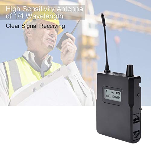 Joyzan 670-680MHz Stage Monitor Ontvanger Hoge Gevoeligheid Antenne Stage Monitor 1/4 Golflengte Draadloze Ontvanger met… - Image 3