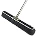 FLOOR BROOM - MEDIUM BLACK BRISTLES - 24