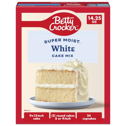 Betty Crocker Favorites, Super Moist, White Cake Mix, 14.25 oz