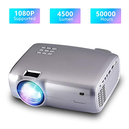 Home Theater Projector Portable Video Projector LED Full HD 1080P Supported Mini Projector