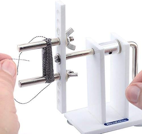 Beadalon 216S-100 7mm O.D. Pegs Tassel Maker, 2.5-9.7cm , White
