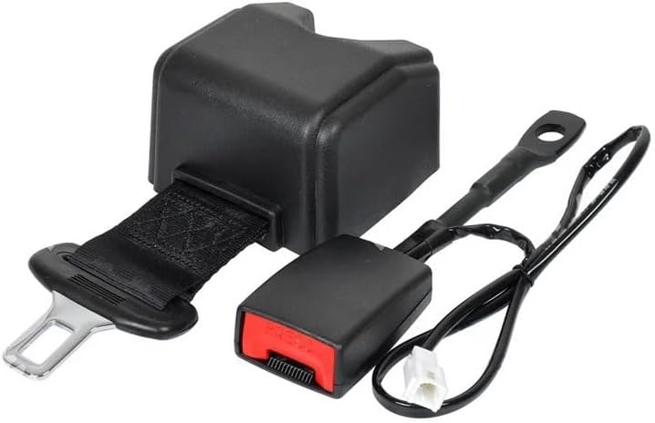 Industrial Forklift Retractable Seatbelt with Arm (Extension), Black N/O Switch, BLACKNO60EXT