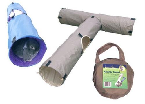 Boredom Breakers Rabbit Activity Tunnel Beige