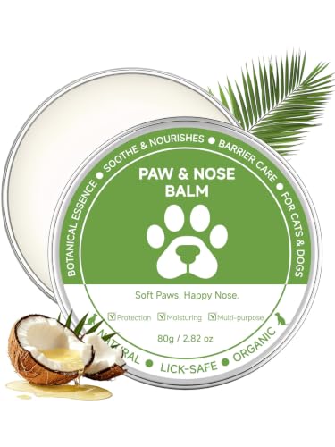 Dog Paw Balm, Paw & Nose Balm for Dogs, Moisturizing
