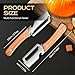 Multi-Functional Vegetable Peeler for Kitchen, 2026 New Stainless Steel Peeler with Wooden Handle and Bottle Opener, Kitchen Tool for Fruit Veggie Pumpkin, Gifts for Mom (2PCS)