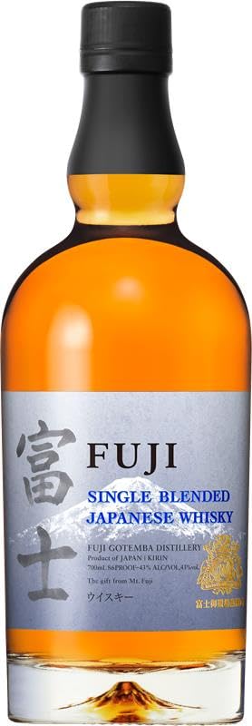 Fuji Single Whiskey Japonés de Mezcla, 700 ml