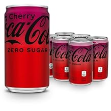 Coca-Cola Cherry Zero, 7.5 Fl oz Pack Of 6