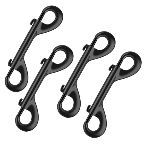 Trigger Hooks - 4-Pack Double-Ended Spring Connecting Clips | Heavy Duty