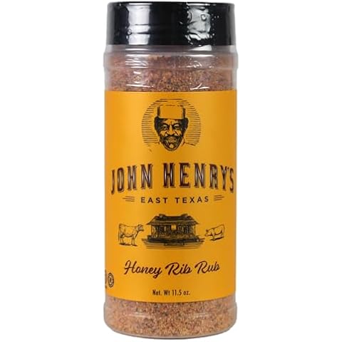 John Henry's Honey Rib Rub Cover