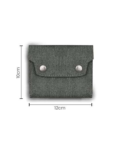 Image of Minimalist Slim Wallet and Credit Card Holder (Khakhi Green)