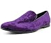 Amali Men's Velvet Smoking Slipper Dress Shoe Slip On Loafer