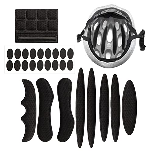 Kit de Espuma para Casco,Almohadilla de Esponja para Casco,Alfombrilla para Casco,Almohadilla de Espuma de Repuesto,Almohadillas Universales para Casco de Bicicleta,para Casco de Bicicleta,1 Juego Cover