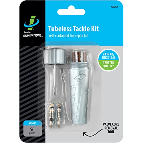 Genuine Innovations Tubeless Tackle Kit, Grey