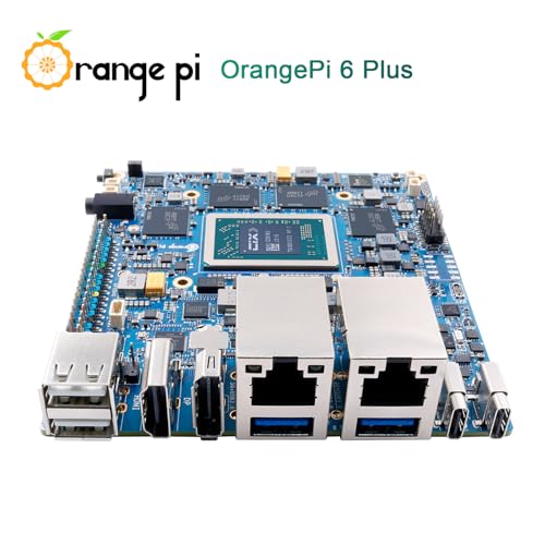 Image of Orange Pi 6 Plus 32GB RAM LPDDR5 12 Core 64 Bit Single Board Computer, CIX SoC 45TOPS AI NPU Mini PC Run Linux, Android, Windows, ROS2 OS with Heat Dissipation Assembly