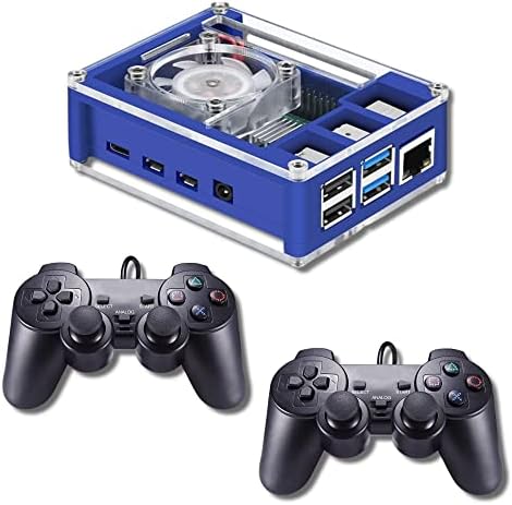 RetroGamingHaven 2022 Ultimate Retropie Raspberry Pi 4 Retro Game Console - 256GB Complete Build 50+ Consoles - 100,000 + Games Kit