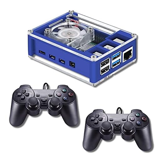 RetroGamingHaven 2022 Ultimate Retropie Raspberry Pi 4 Retro Game Console - 256GB Complete Build 50+ Consoles - 100,000 + Games Kit
