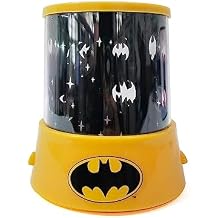 Batman Color Changing Kids Lamp and Nightlight,LED Projection Light for Bedroom Decor, Superhero Night Lamp for Boys & Girls