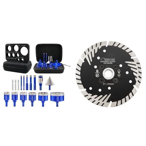 Kit de brocas diamantadas para azulejos 16 piezas miniatura 1