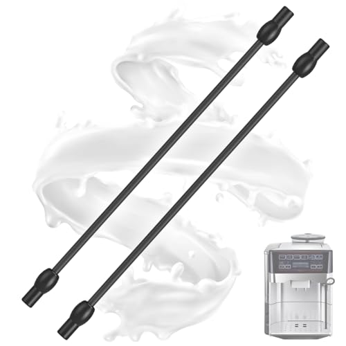 Milchschlauch 2er Set für Siemens EQ6 plus s700 EQ7 - Ersatzschläuche Kompatibel mit Siemens Kaffeevollautomat EQ6 series 300/500/700 und Bosch VeroAroma Kaffeemaschine