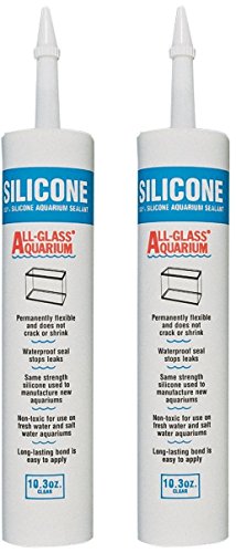 (Pack of 2) Aqueon Silicone Clear 10.3 Ounce each (Pack of 2) Aqueon Silicone Clear 10.3 Ounce each