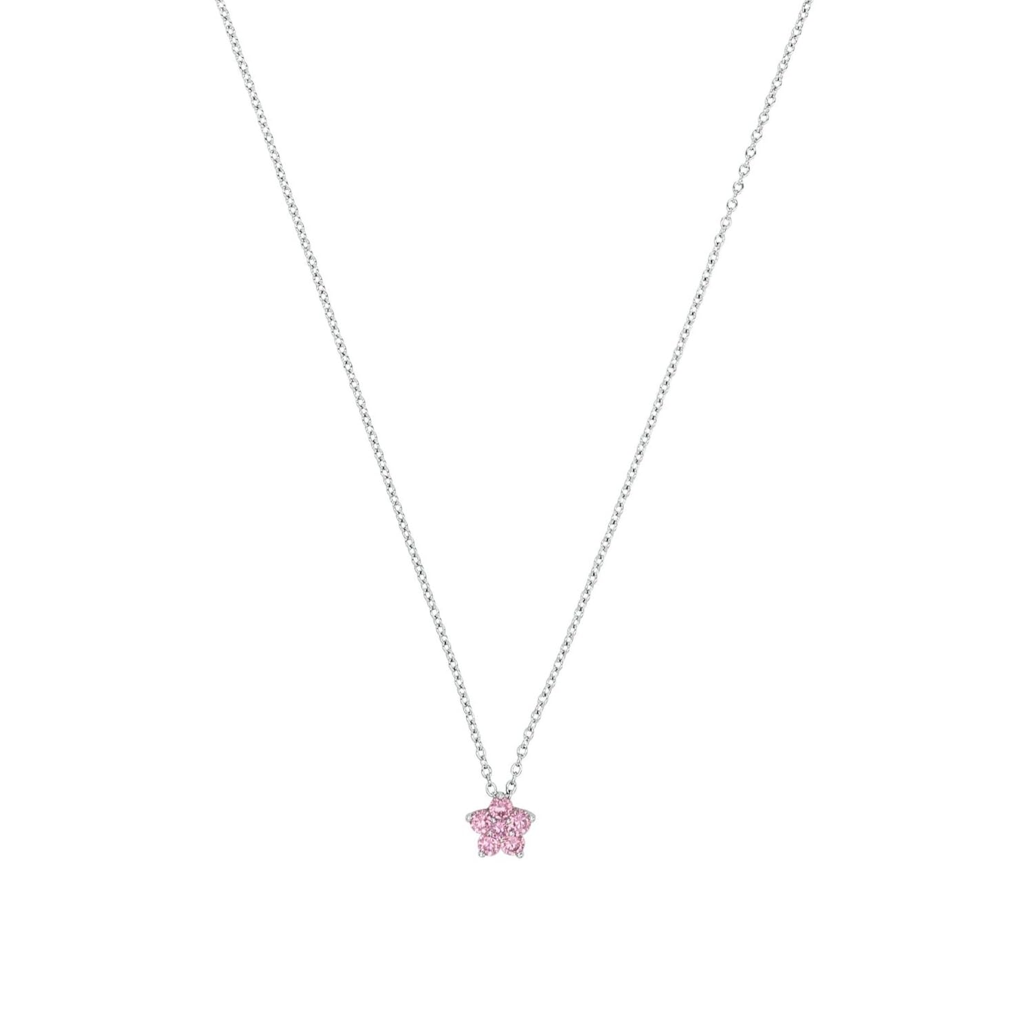 Amor Catena Per Collana Con Ciondolo Albero Della Vita - Argento 925 Con Zirconi Colorati - Regolabile 42-45 Cm - Progettato In Germania - 2