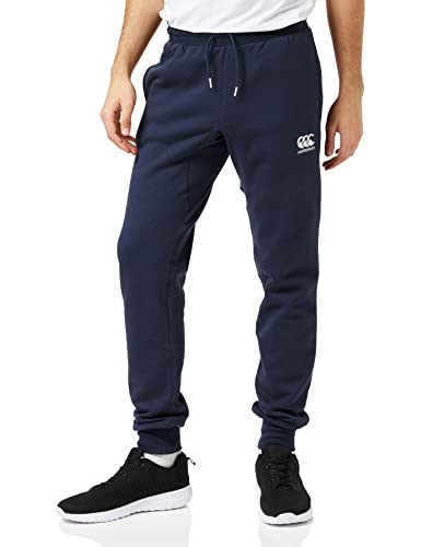 Canterbury Tapered Fleece Cuff Pantalon Homme, Bleu Marine, moyen