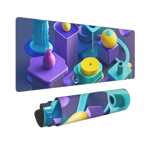 Grand tapis de souris de jeu pour le bureau et la maison au design XXL