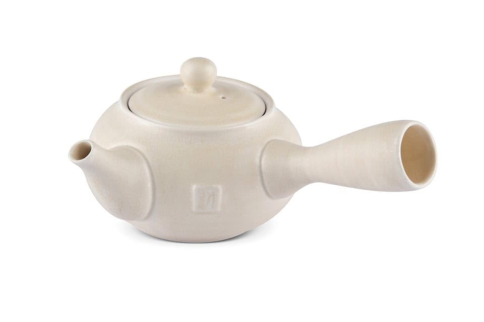 MAOCI Kyusu Teekanne creme 250ml - Einhandkanne/Seitengriff-Teekanne