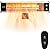 SereneLife Infrared Patio Heater, Wall-Mounted Electric Heater with Remote Control, 1500W, IP65 Approved, Odorless, Indoor/Outdoor for Patio, Restaurant, Backyard, Garage, Decks