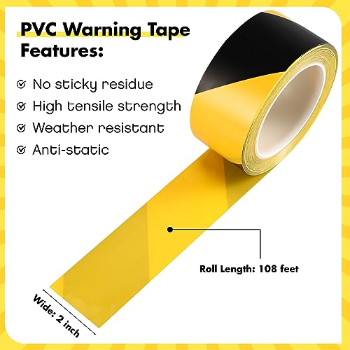 Yocake SFT-001 Black & Yellow Safety Tape thumb #1