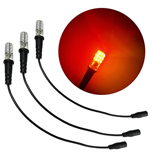 3 Pack Ember Orange Special Effects led 12 Volts dc
