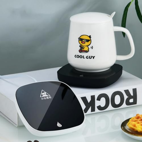 COHEALI USB Cup Warmer Coaster with Constant Temperature Compact Beverage Mug Warmer for Desk Use Material and Practical Design for Coffee Tea and Milk