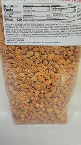 Roasted Seasoned Soy Nuts Bacon Cheddar 1 Pound Bag #TOP4