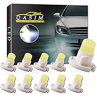Qasim 10x T4.2 LED COB Bombillas Blanco 1SMD para Luz de