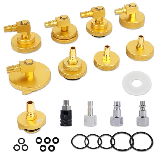 BELEY 10PCS Master Cylinder Brake Bleeder Kit with Quick Connector, Universal Fit for Honda, Toyota, Most Vehicles